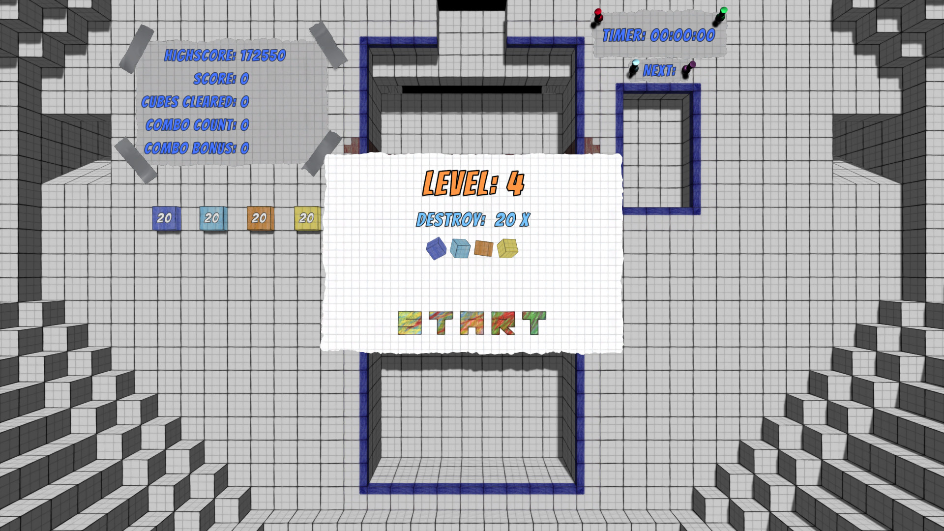 Papertris screenshot 2