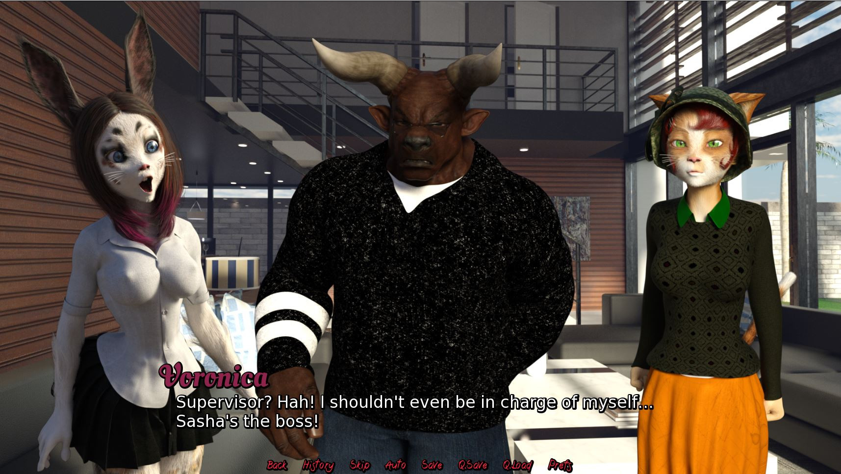 Voronica Cleans House: a Vore Adventure screenshot 1