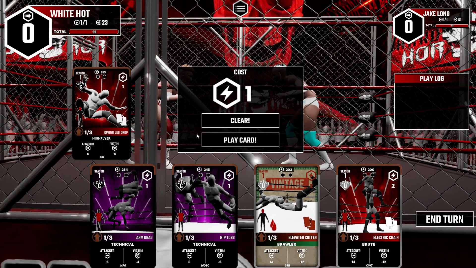 Mark Out! The Wrestling Card Game screenshot 1