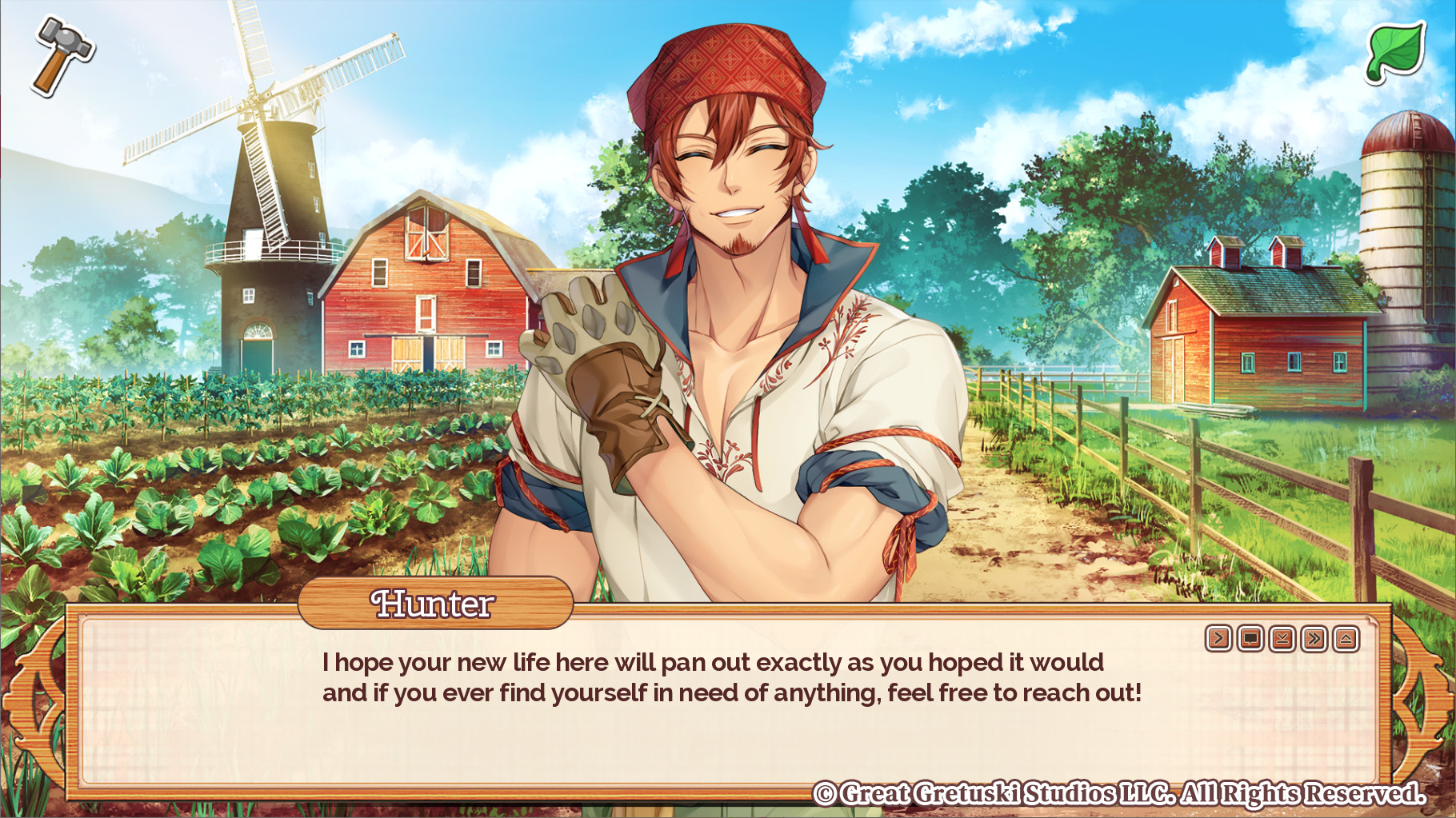 Peachleaf Valley: Seeds of Love - a farming inspired otome screenshot 4