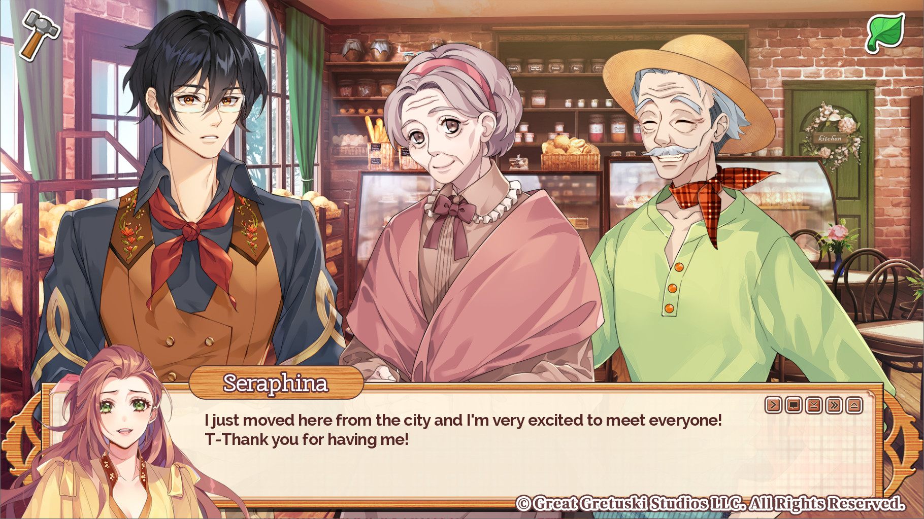 Peachleaf Valley: Seeds of Love - a farming inspired otome screenshot 1