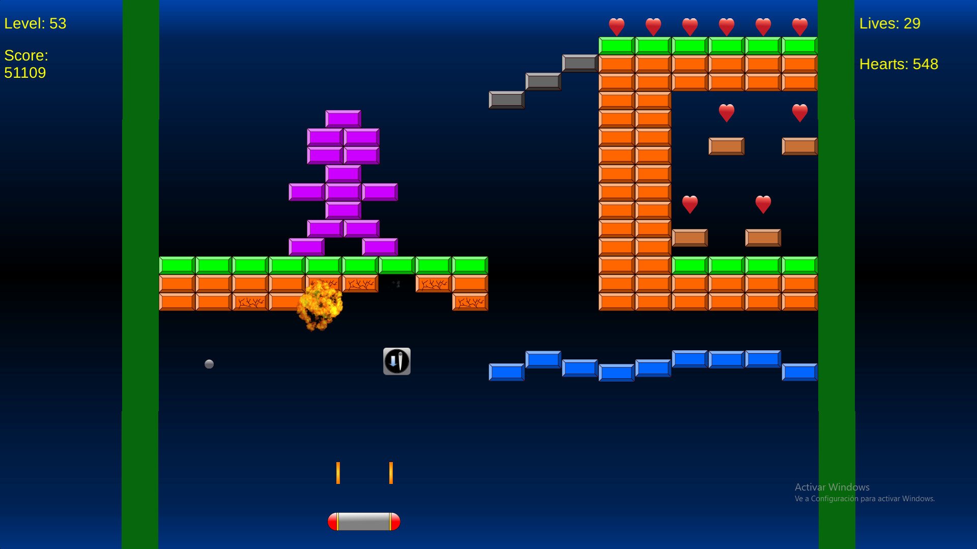Brick Breaker Heart Collector screenshot 4