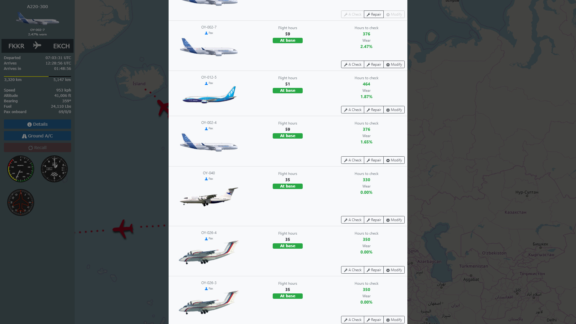 Airline Manager screenshot 2