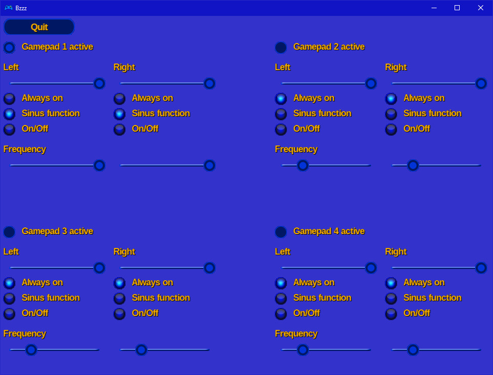 BzzzController screenshot 2