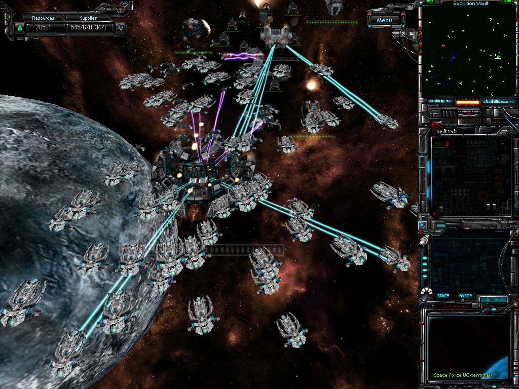 Galactic Dream: Rage of War screenshot 1