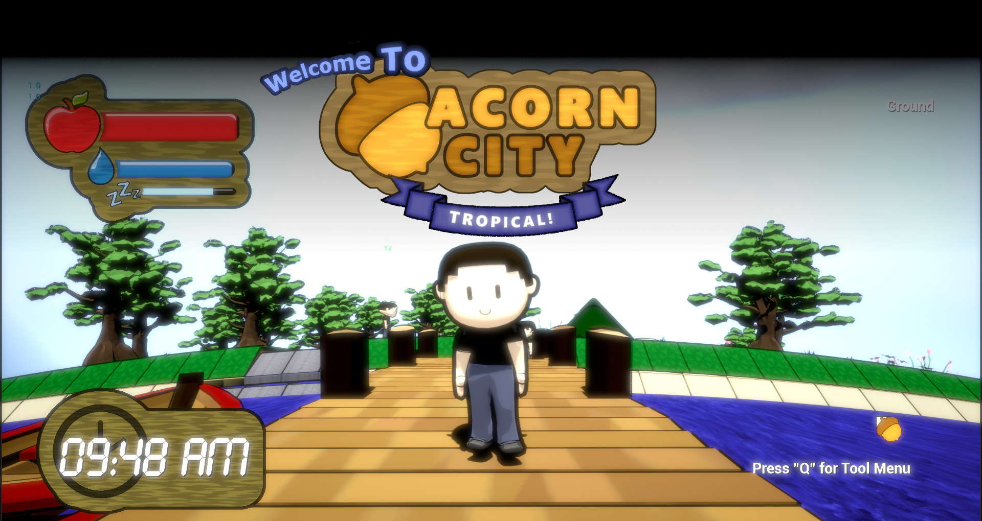Acorn City: Tropical! screenshot 2