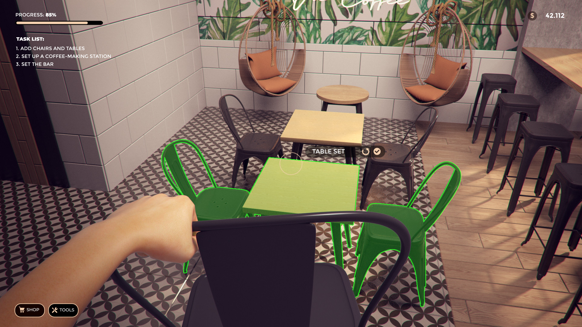 Coffee Bar Renovator screenshot 2