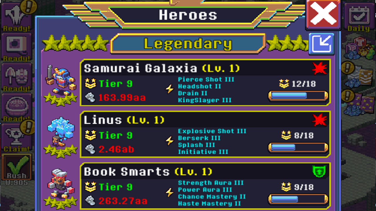 Idle TD: Heroes vs Zombies screenshot 4