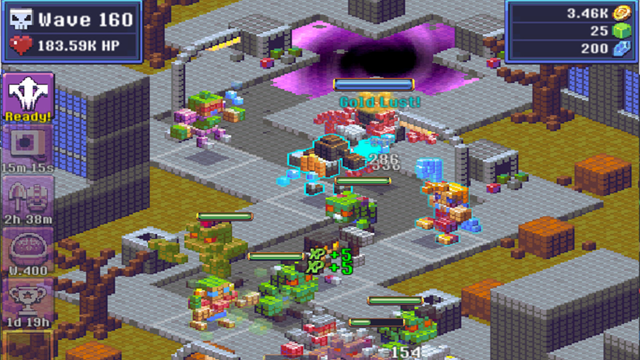 Idle TD: Heroes vs Zombies screenshot 1