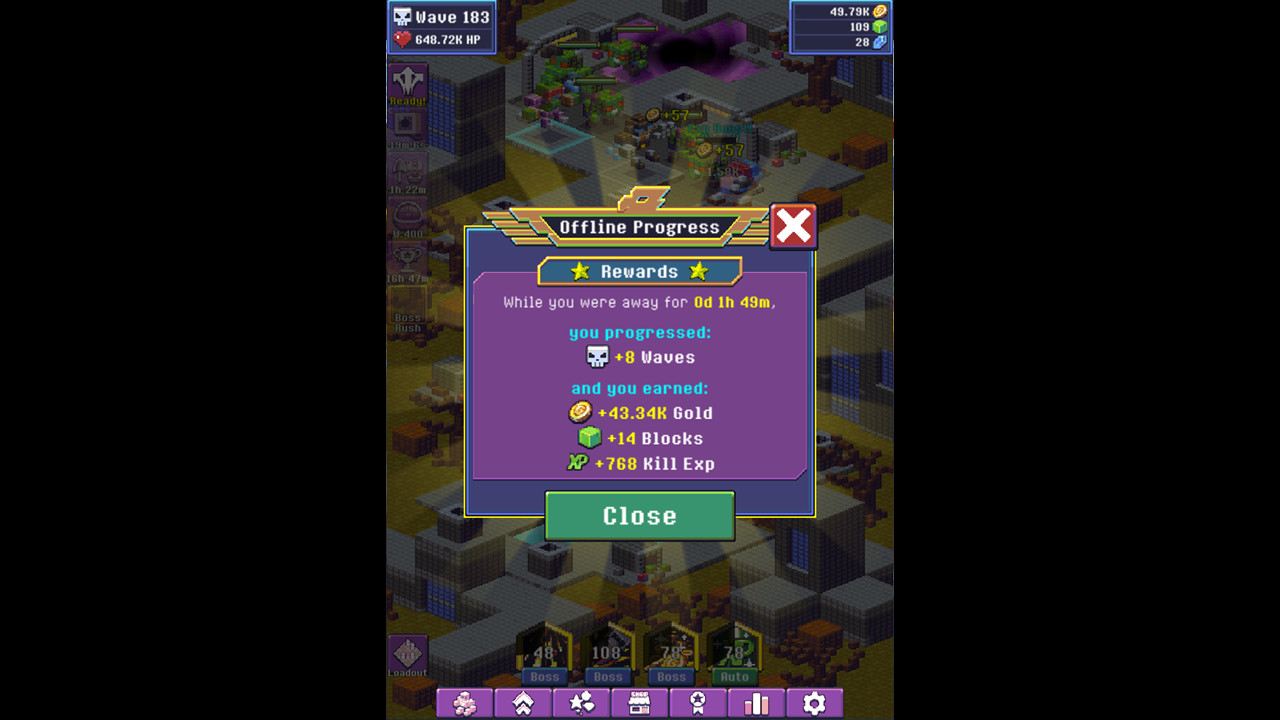 Idle TD: Heroes vs Zombies screenshot 12