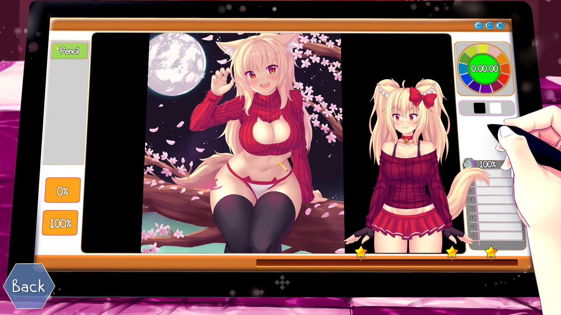 Anime Artist: Tiffy’s Notty Secret screenshot 8