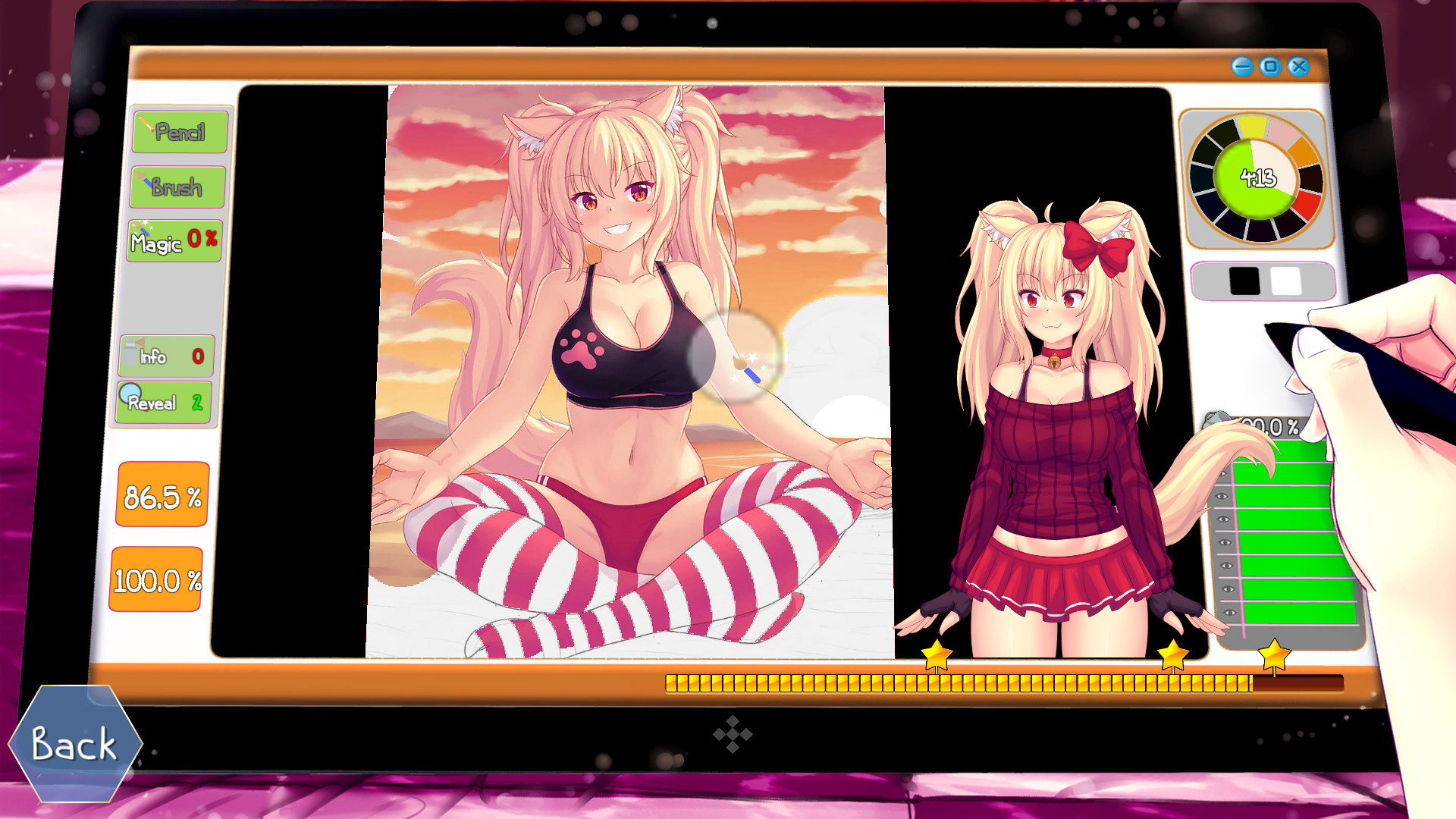 Anime Artist: Tiffy’s Notty Secret screenshot 4