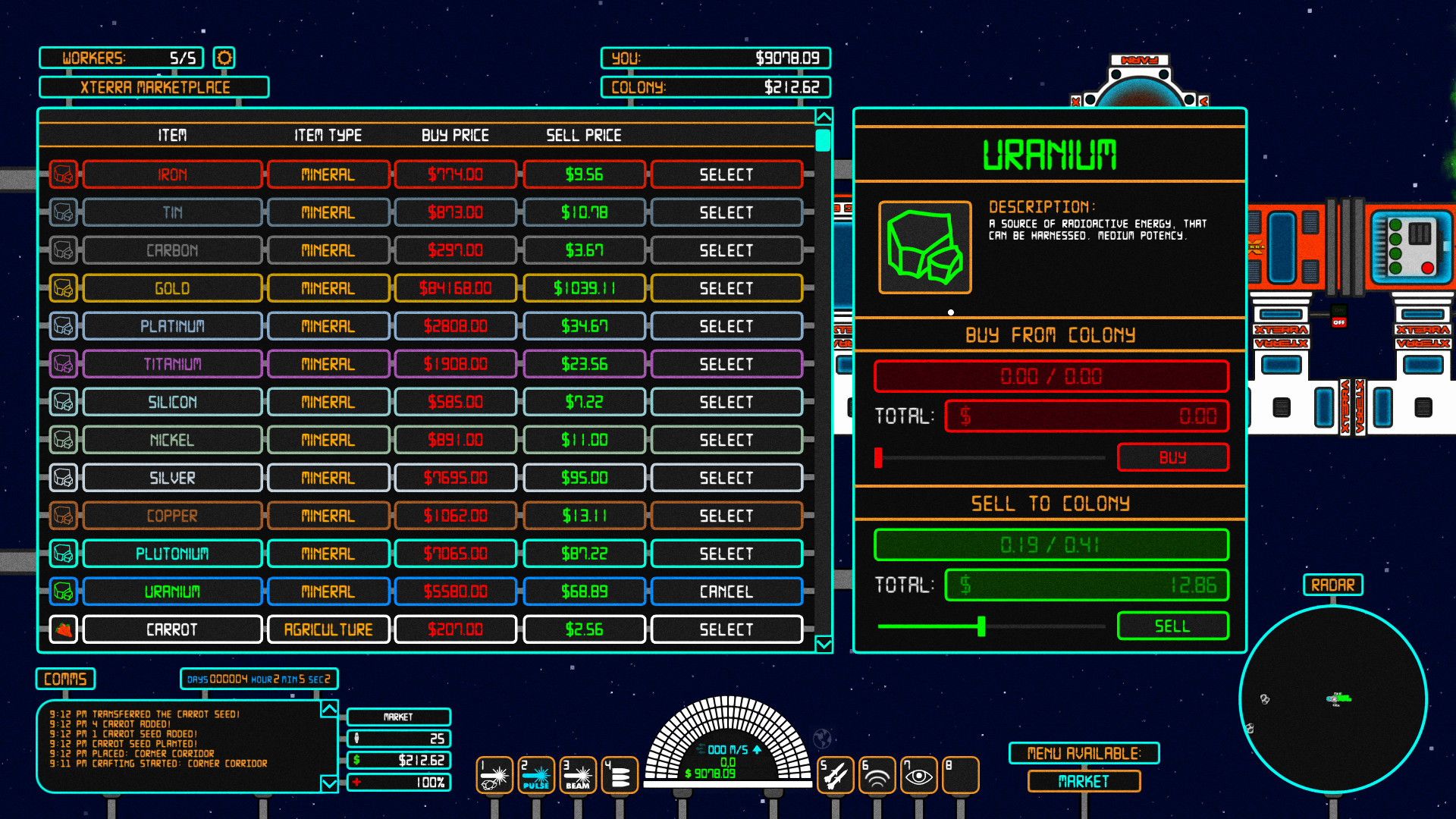 Space One - Electron screenshot 2