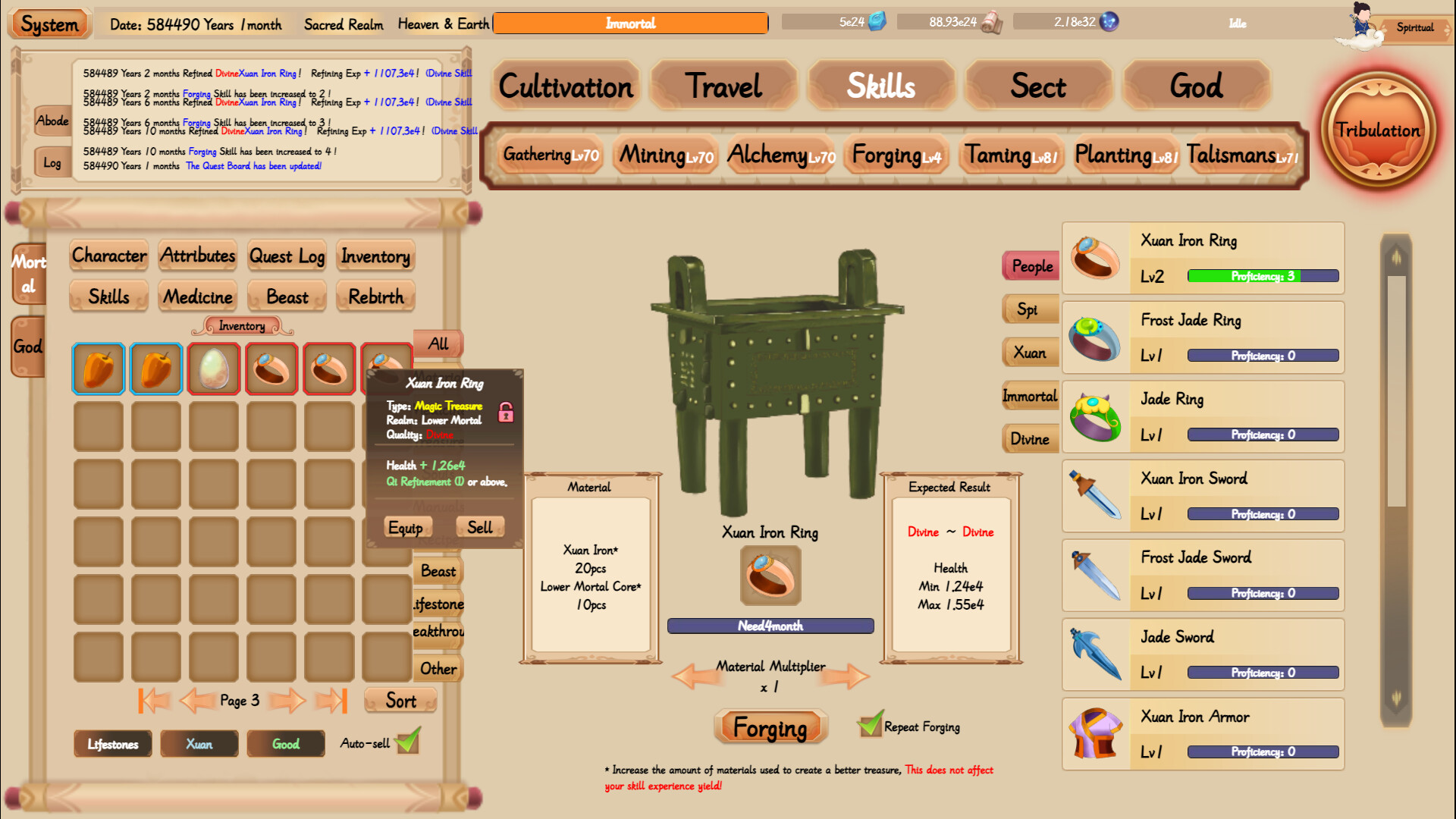 xiuzhen idle screenshot 6