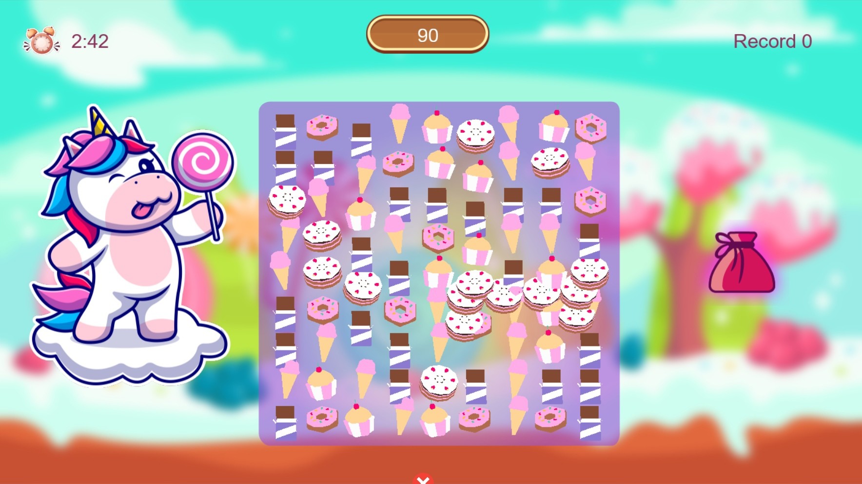 Unicorn and Sweets 2 screenshot 2
