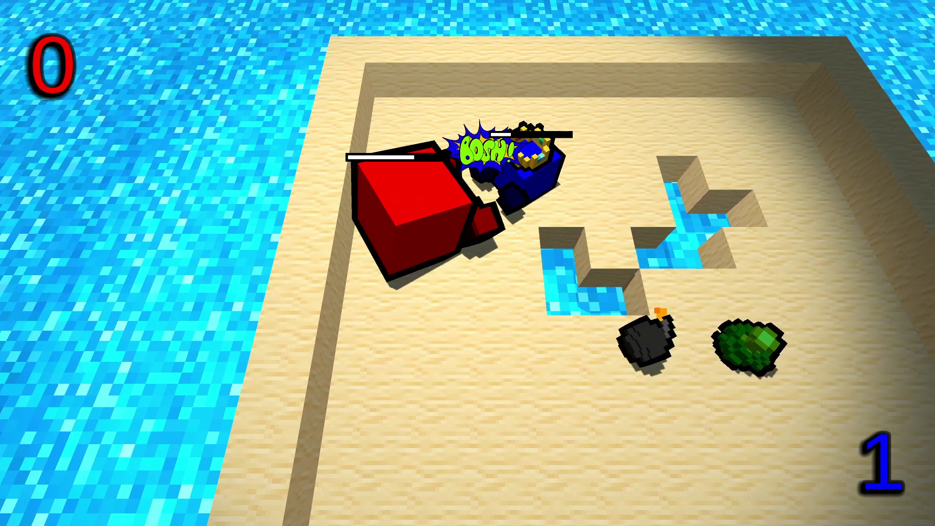 Fisticubes - One Button Boxing! screenshot 1