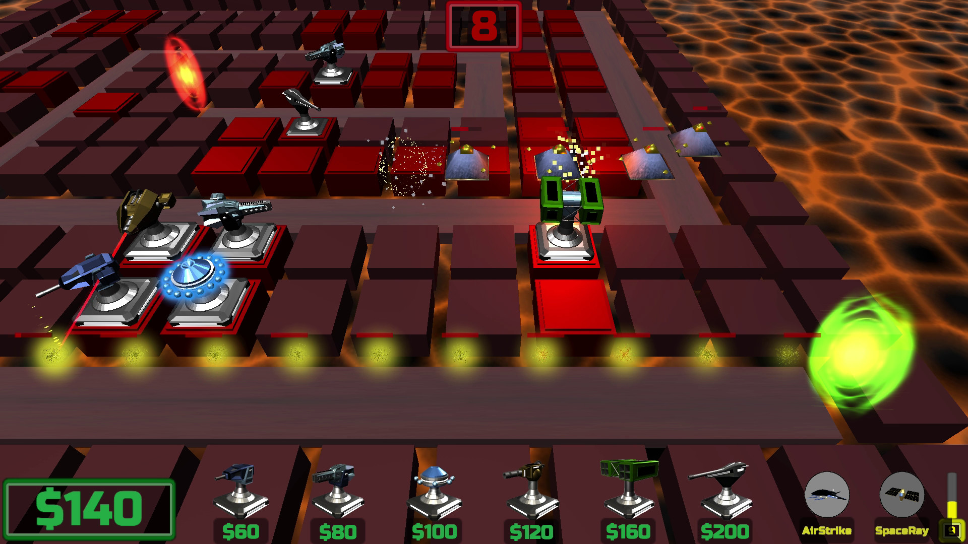 U.F.O. K.O. Tower Defense screenshot 2
