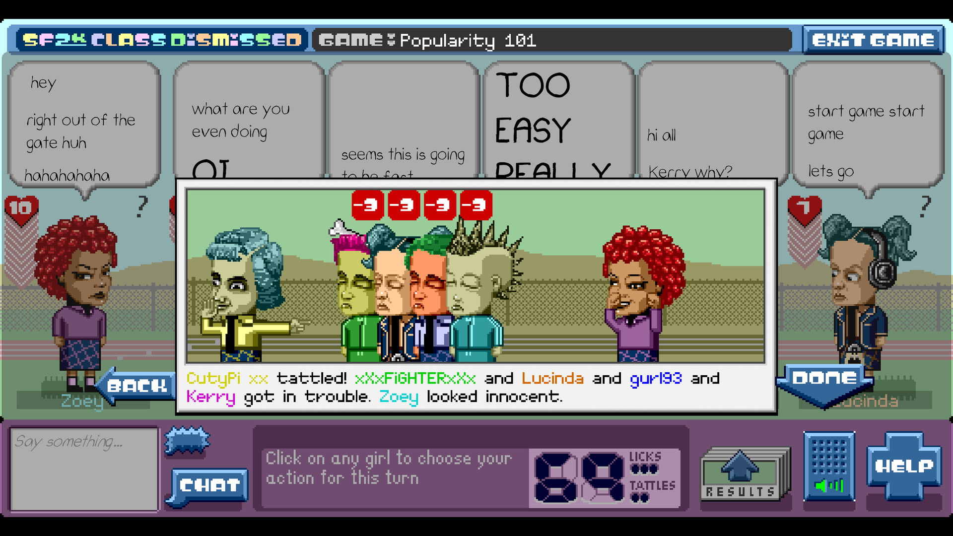 SF2K: Class Dismissed screenshot 4