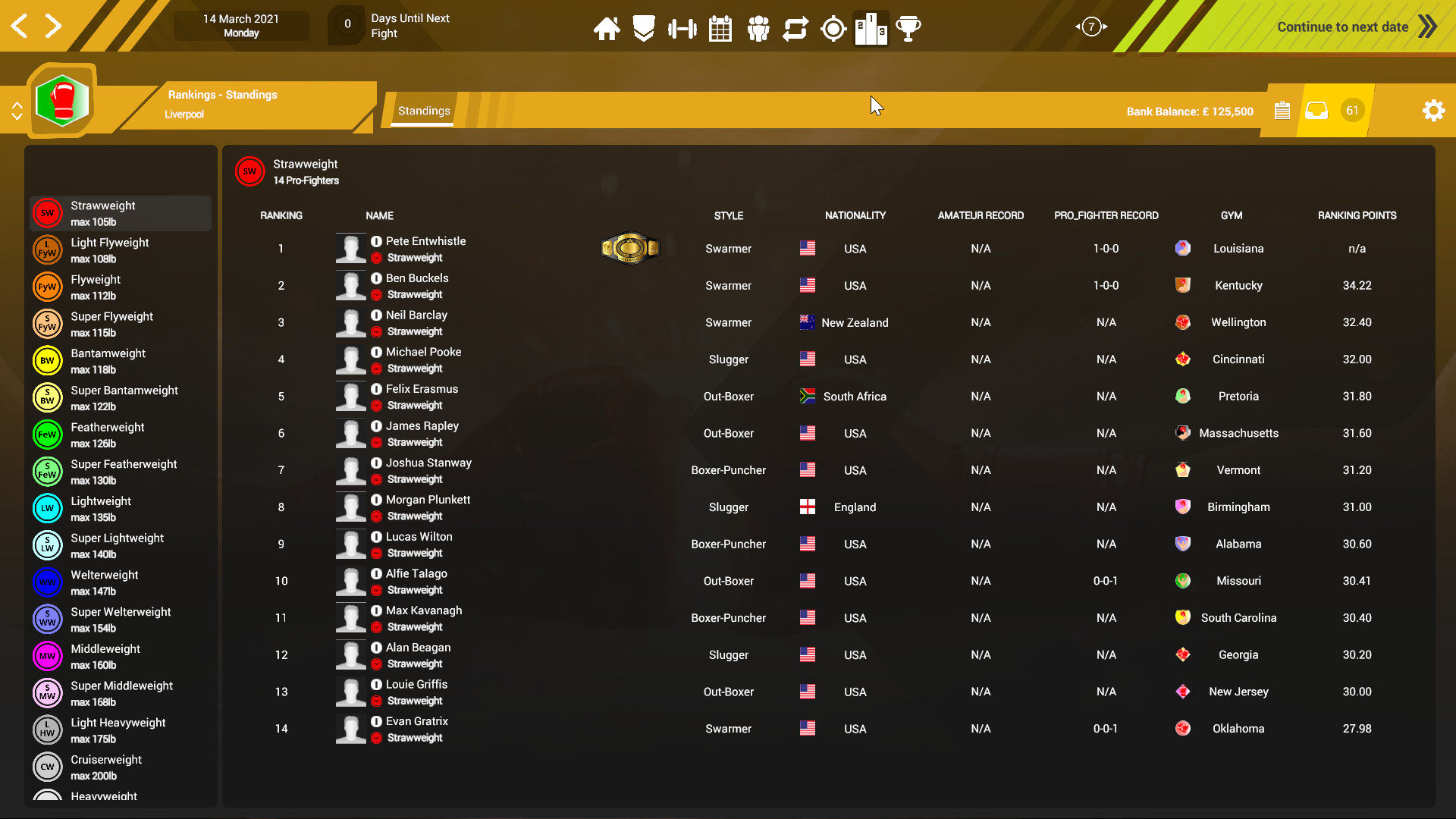 Boxing Club Manager screenshot 5