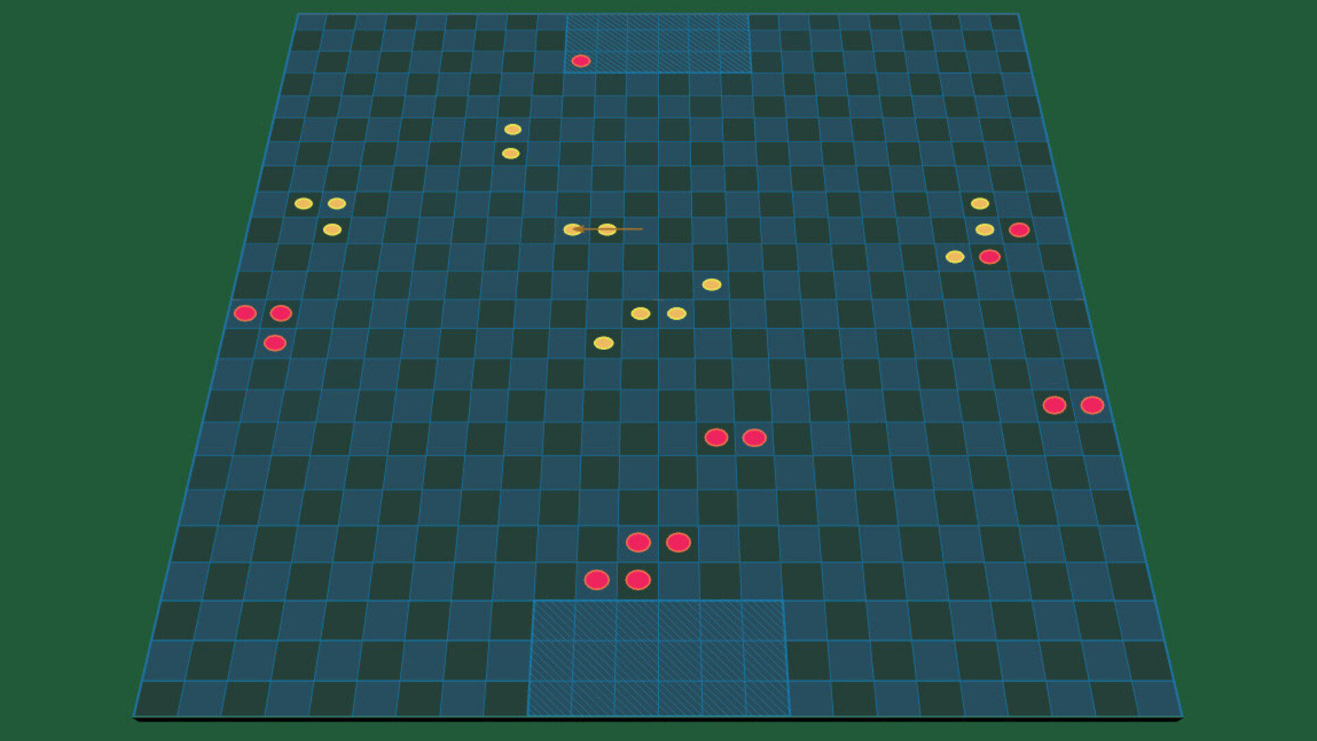 Ukrainian Soccer ( any two points directed towards the net can score ) screenshot 5
