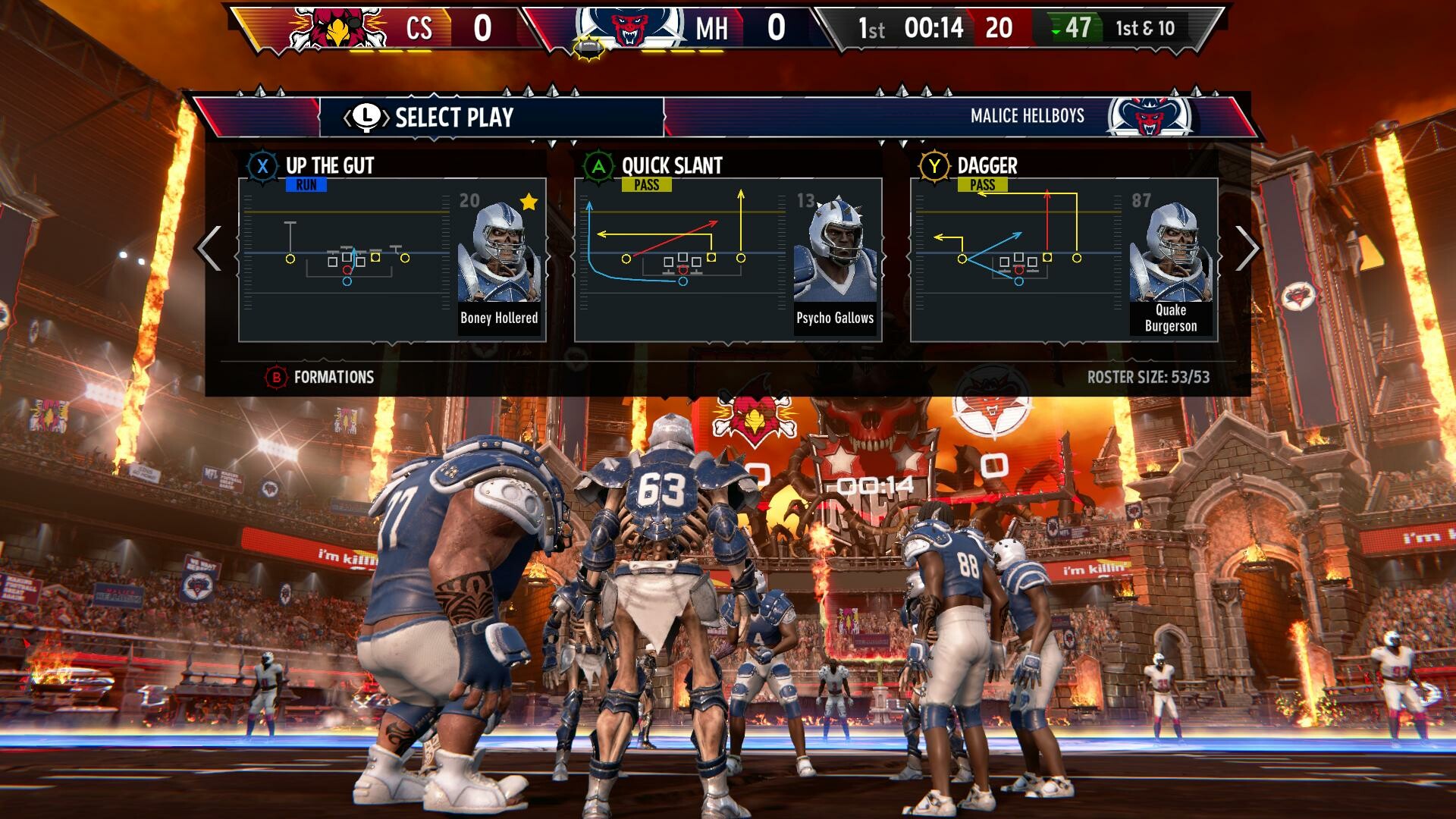 Mutant Football League 2 screenshot 1
