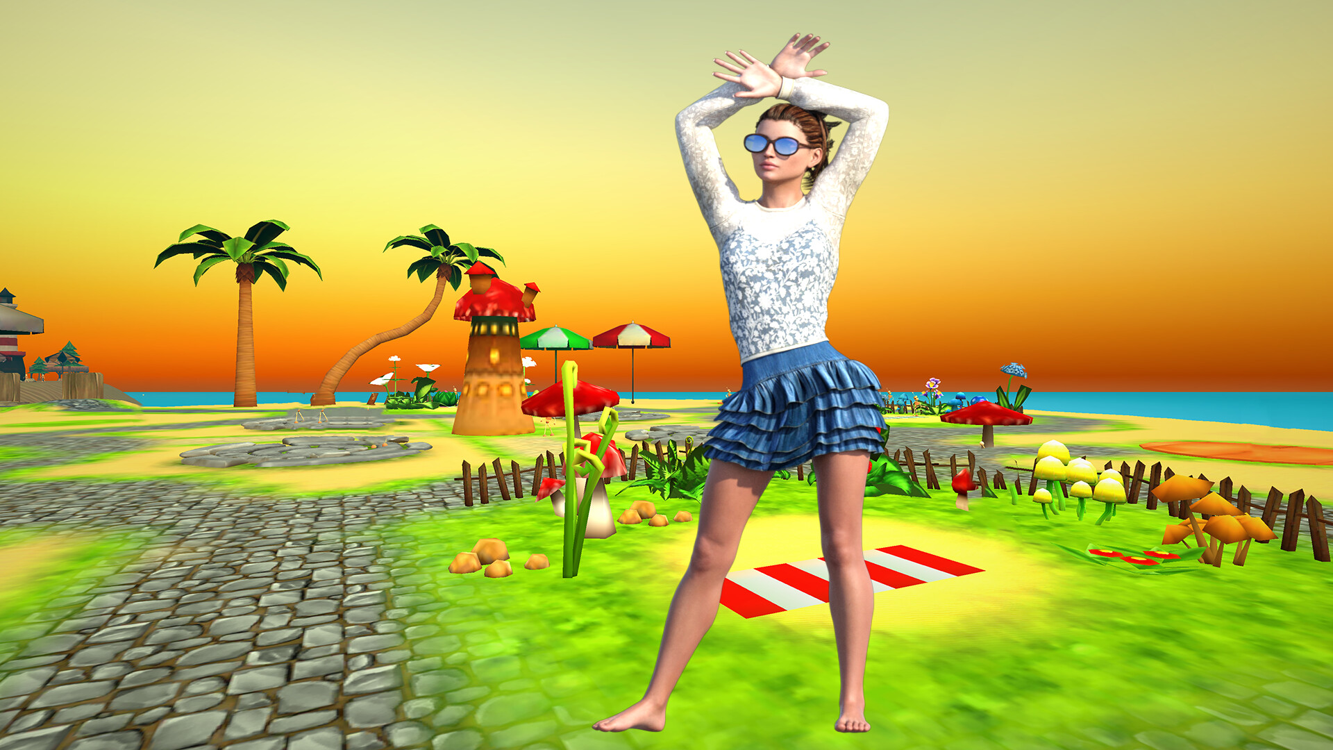 Virtual Bikini Beach Dancer [HD+] screenshot 1