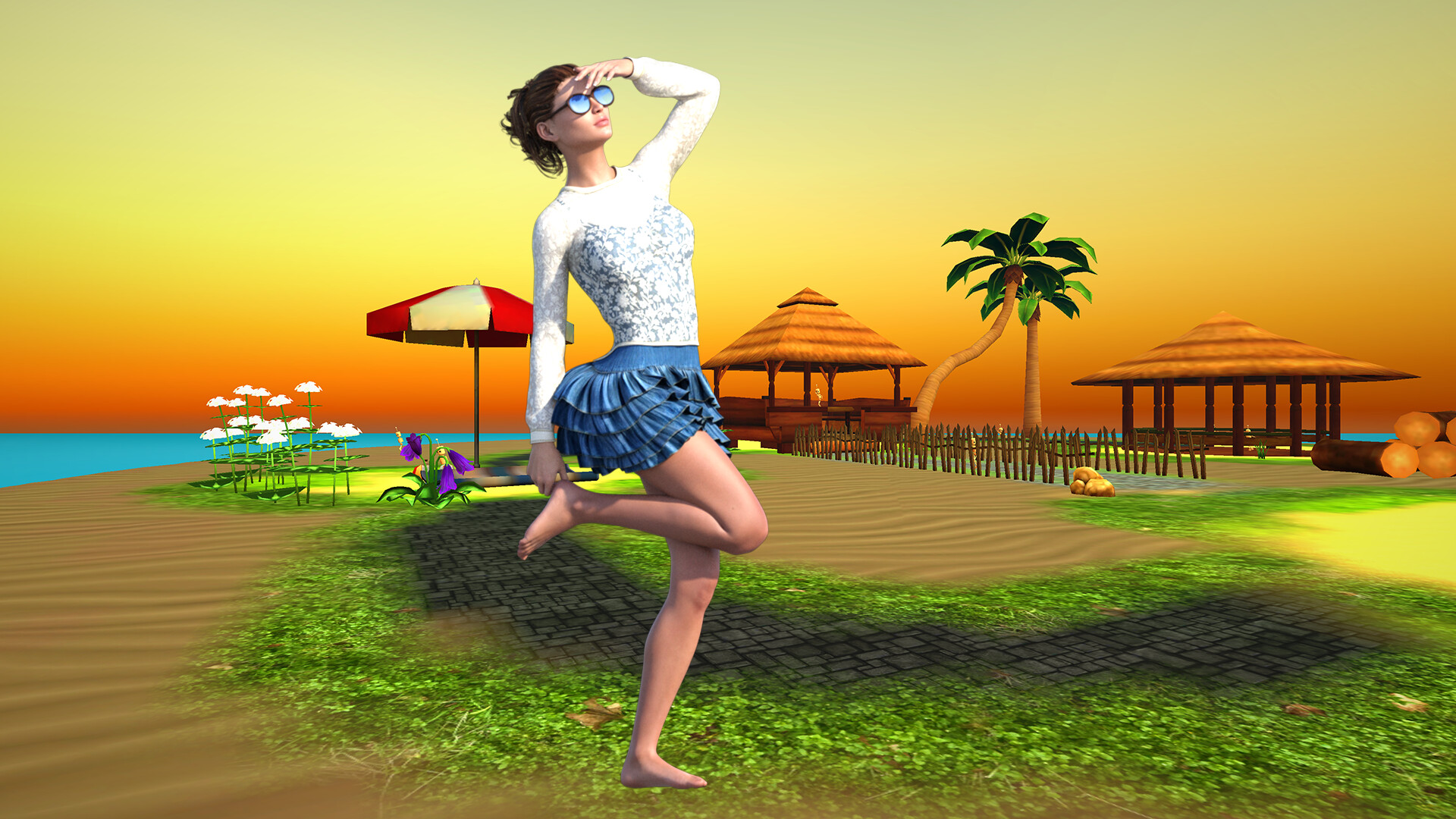 Virtual Bikini Beach Dancer [HD+] screenshot 5