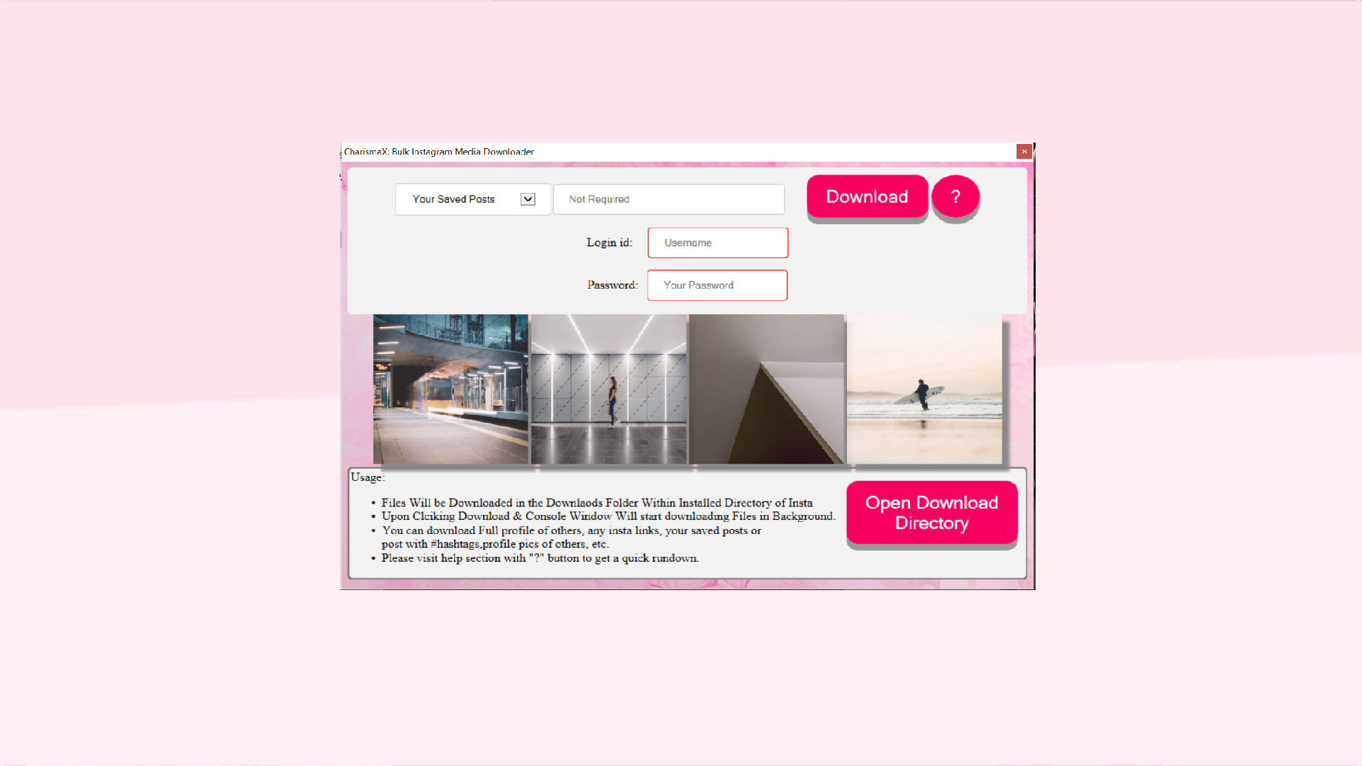 Charisma X: Bulk Instagram Media Downloader screenshot 3