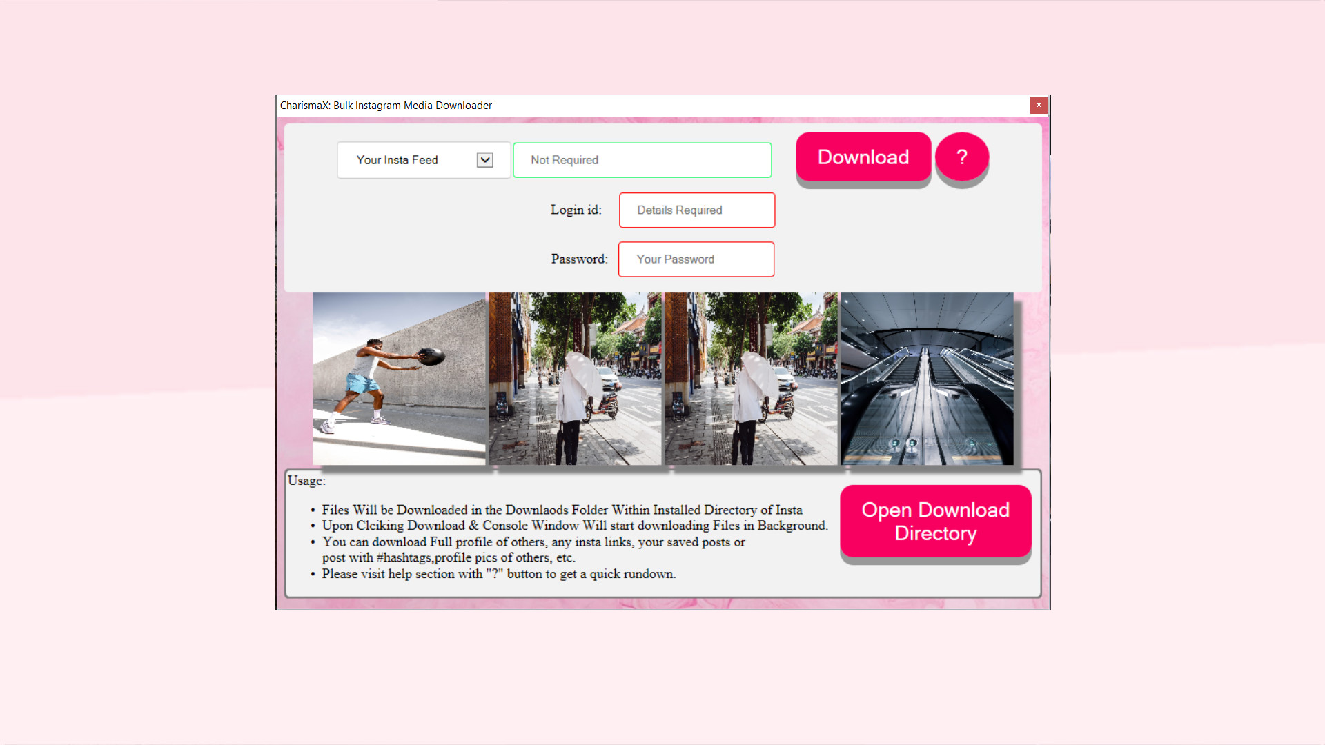 Charisma X: Bulk Instagram Media Downloader screenshot 4
