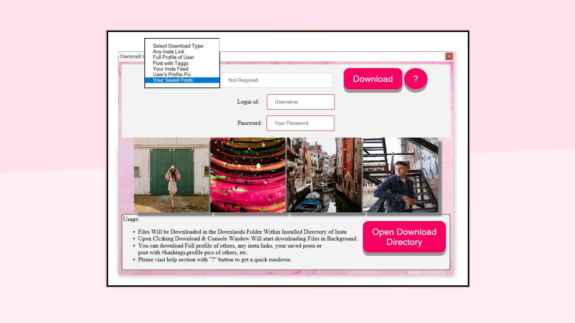 Charisma X: Bulk Instagram Media Downloader screenshot 5