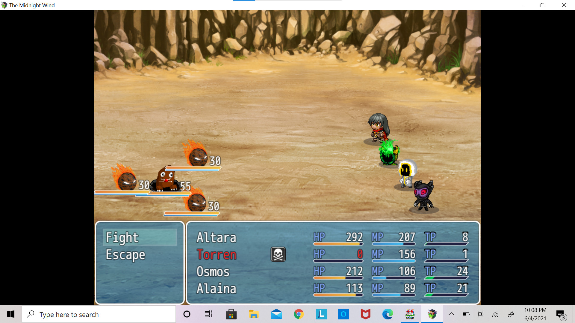 The Midnight Wind screenshot 1