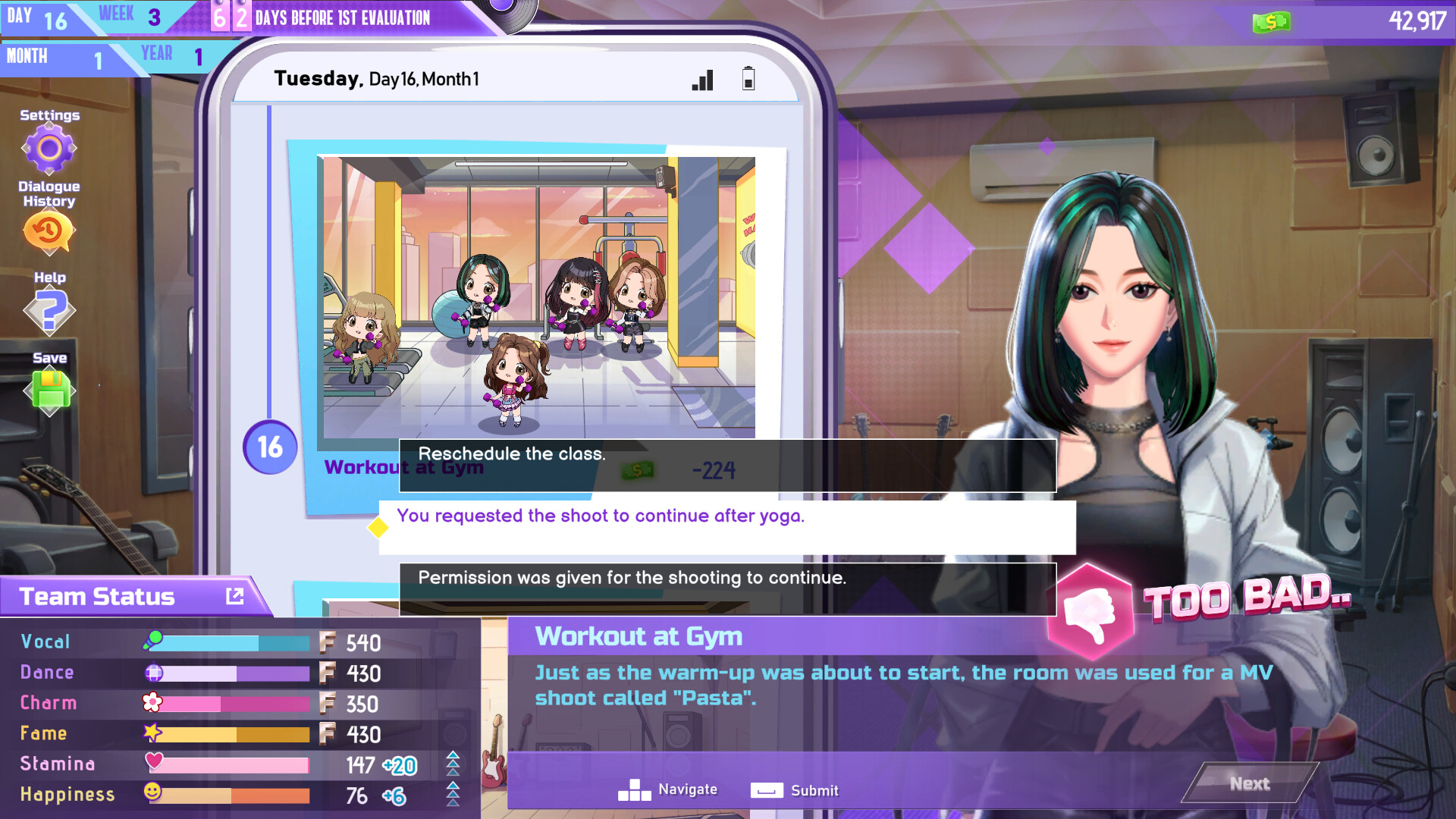 K-pop Idol Stories: Road to Debut screenshot 3