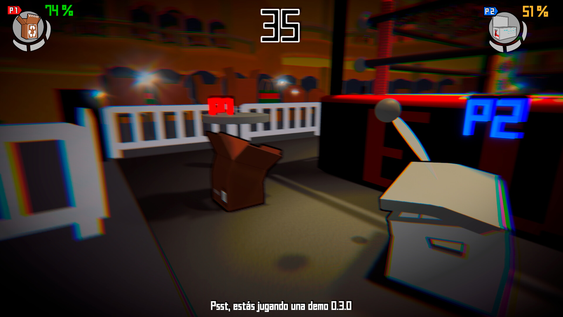 Wrestling Cardboard Championship screenshot 5