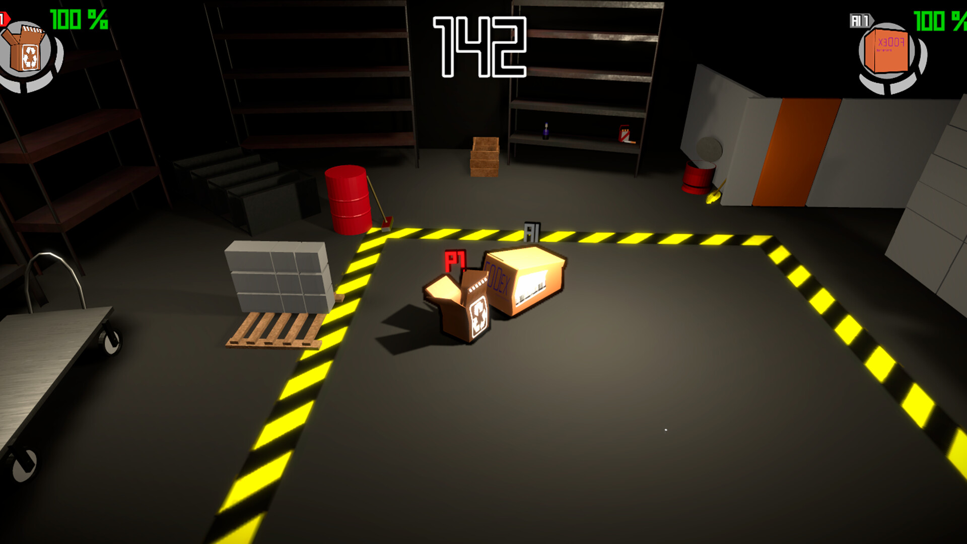 Wrestling Cardboard Championship screenshot 6