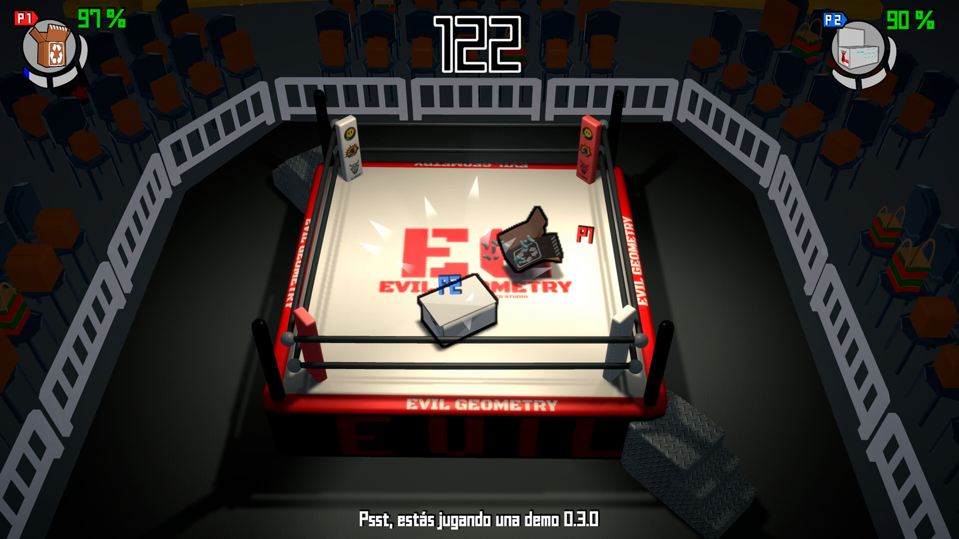 Wrestling Cardboard Championship screenshot 3