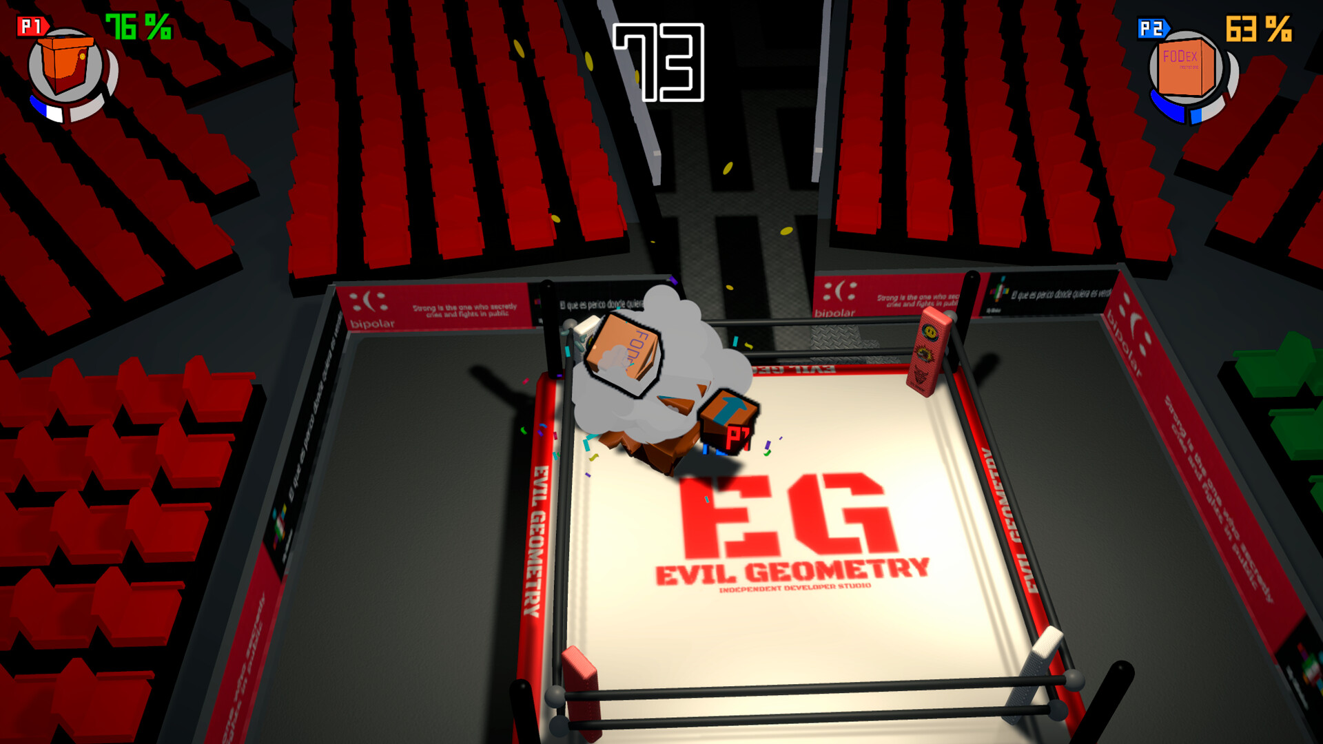Wrestling Cardboard Championship screenshot 8