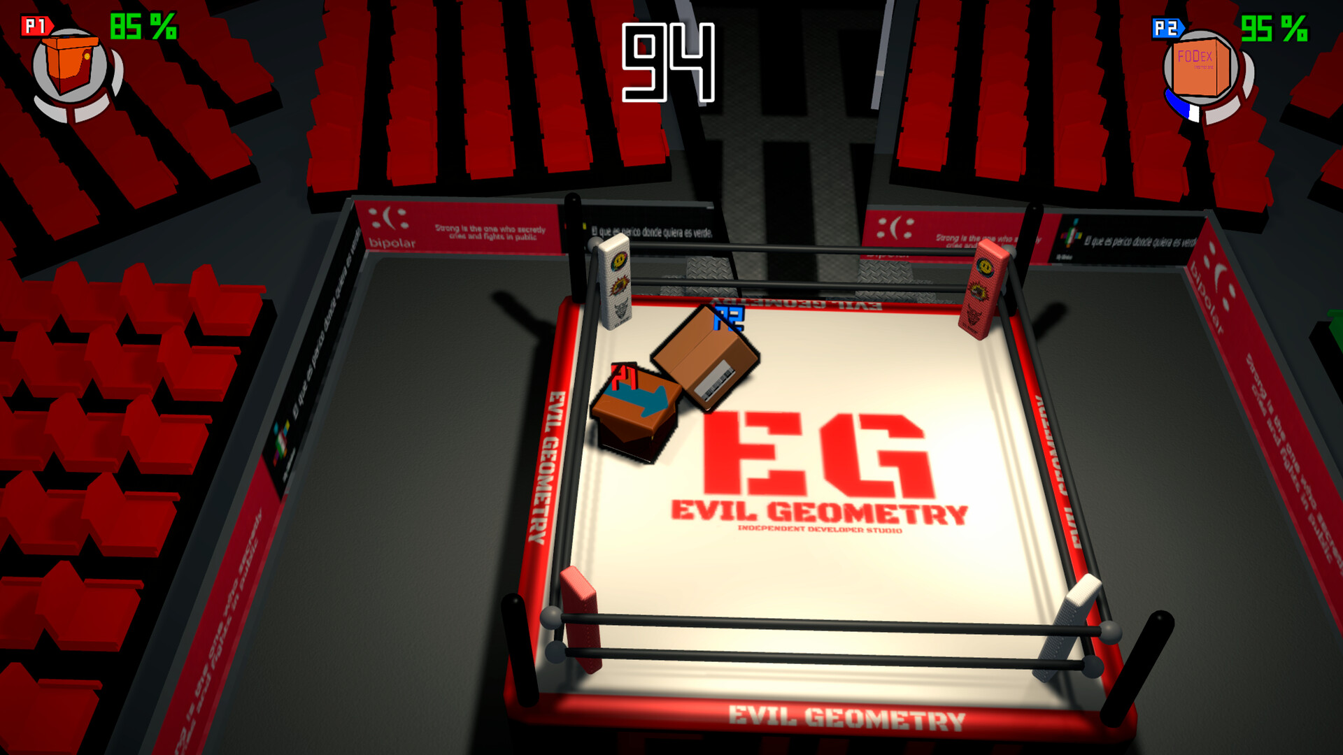 Wrestling Cardboard Championship screenshot 11