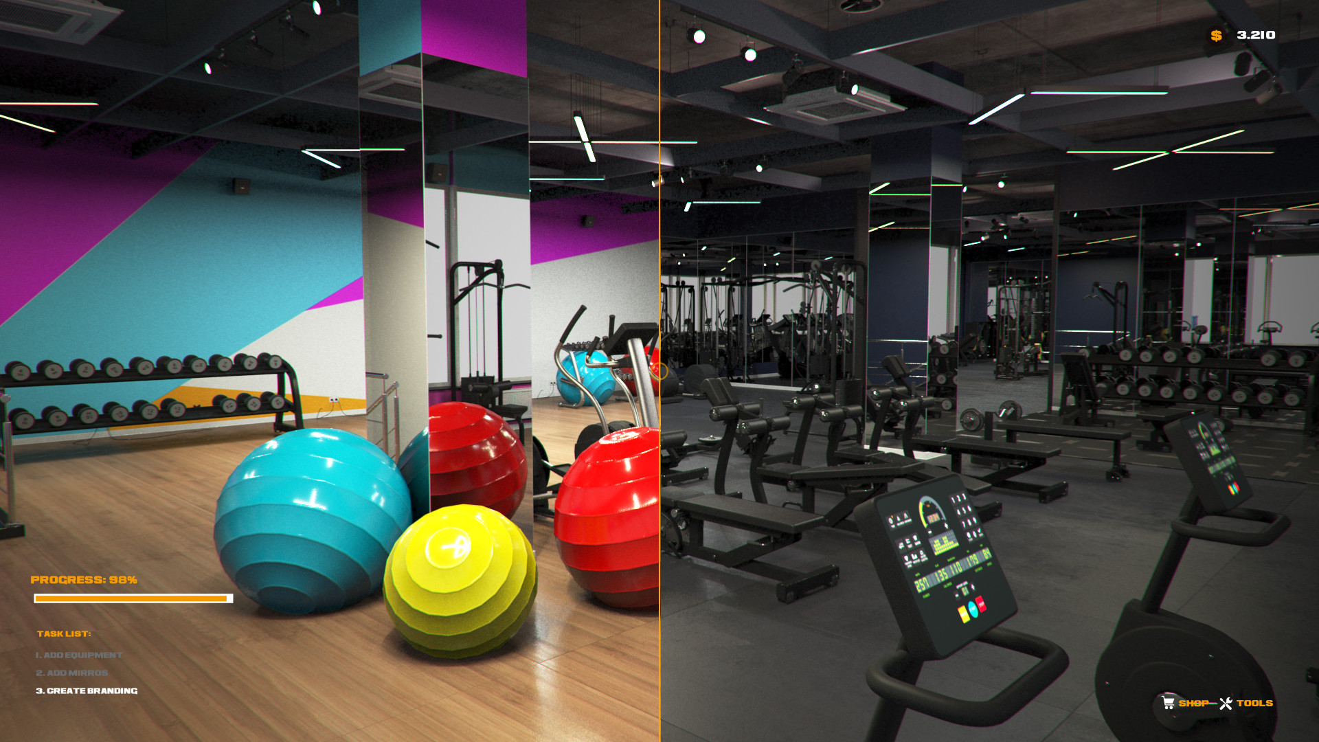 Fitness Center Renovator screenshot 1