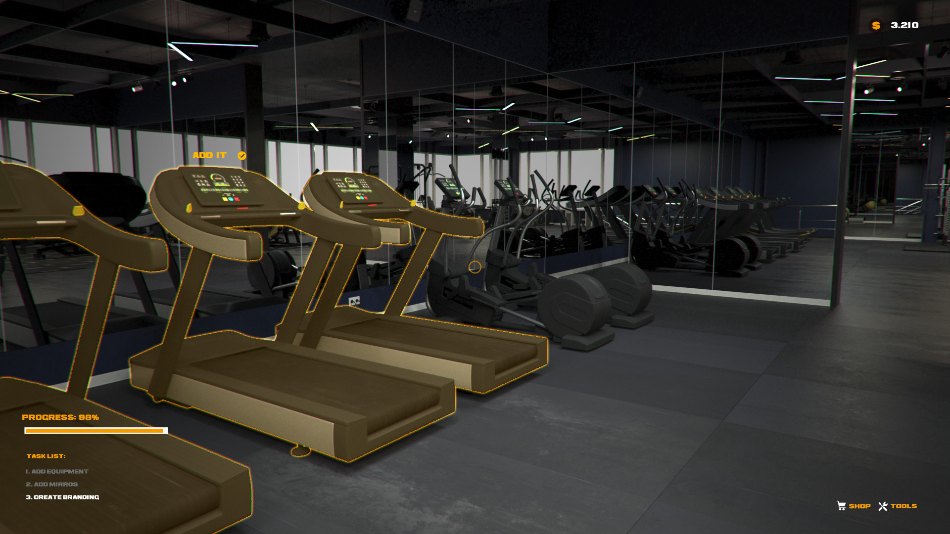 Fitness Center Renovator screenshot 2