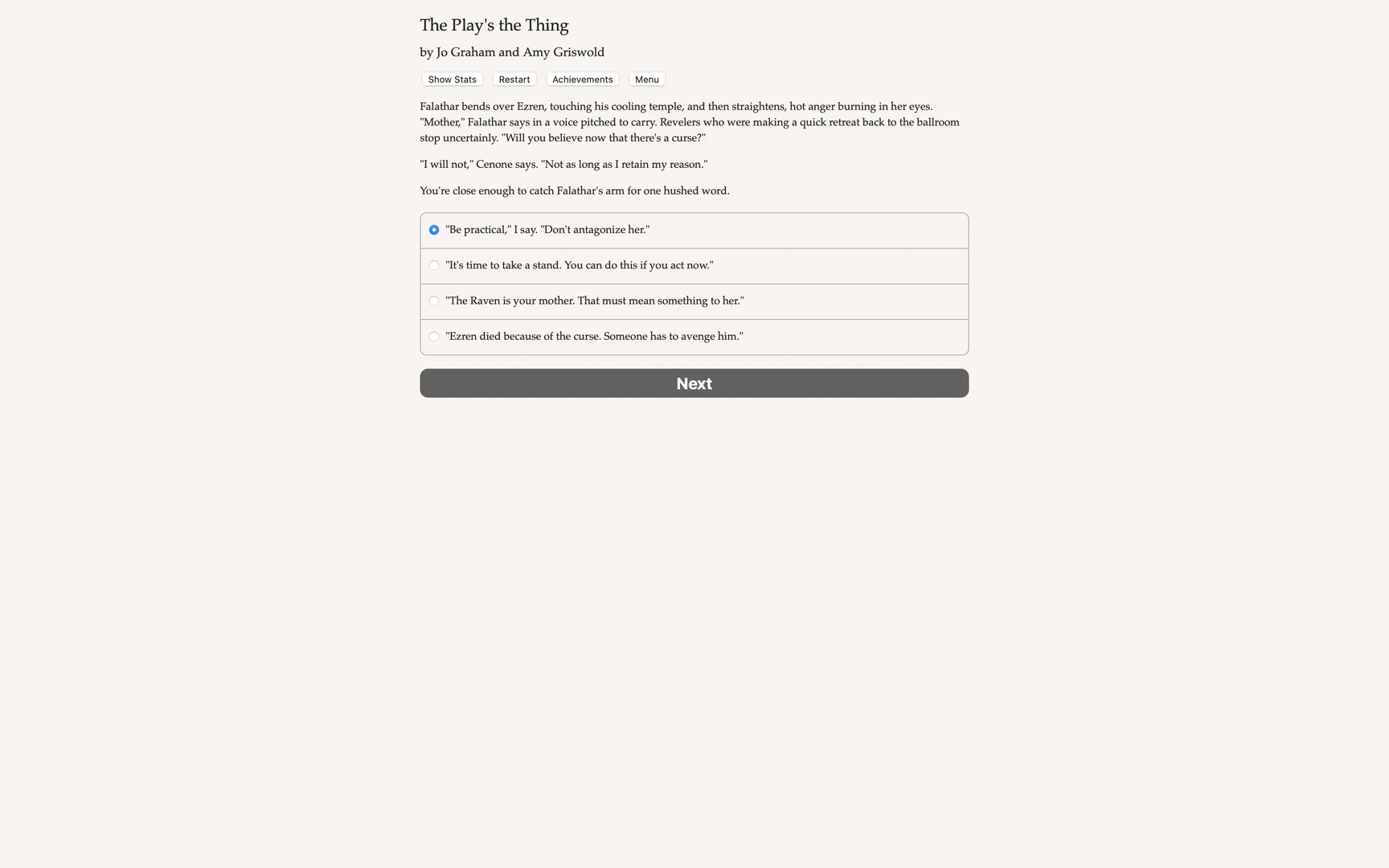 The Play's the Thing screenshot 5