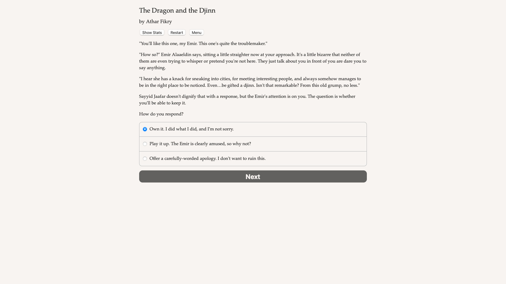 The Dragon and the Djinn screenshot 6