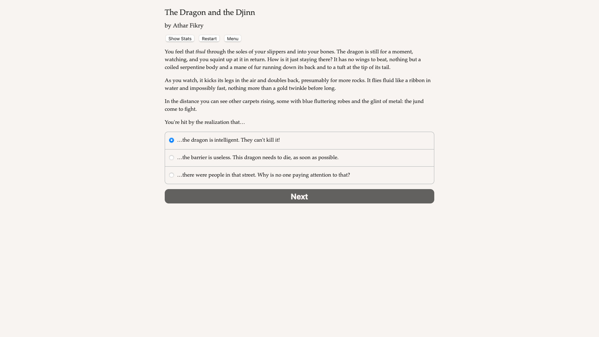 The Dragon and the Djinn screenshot 4