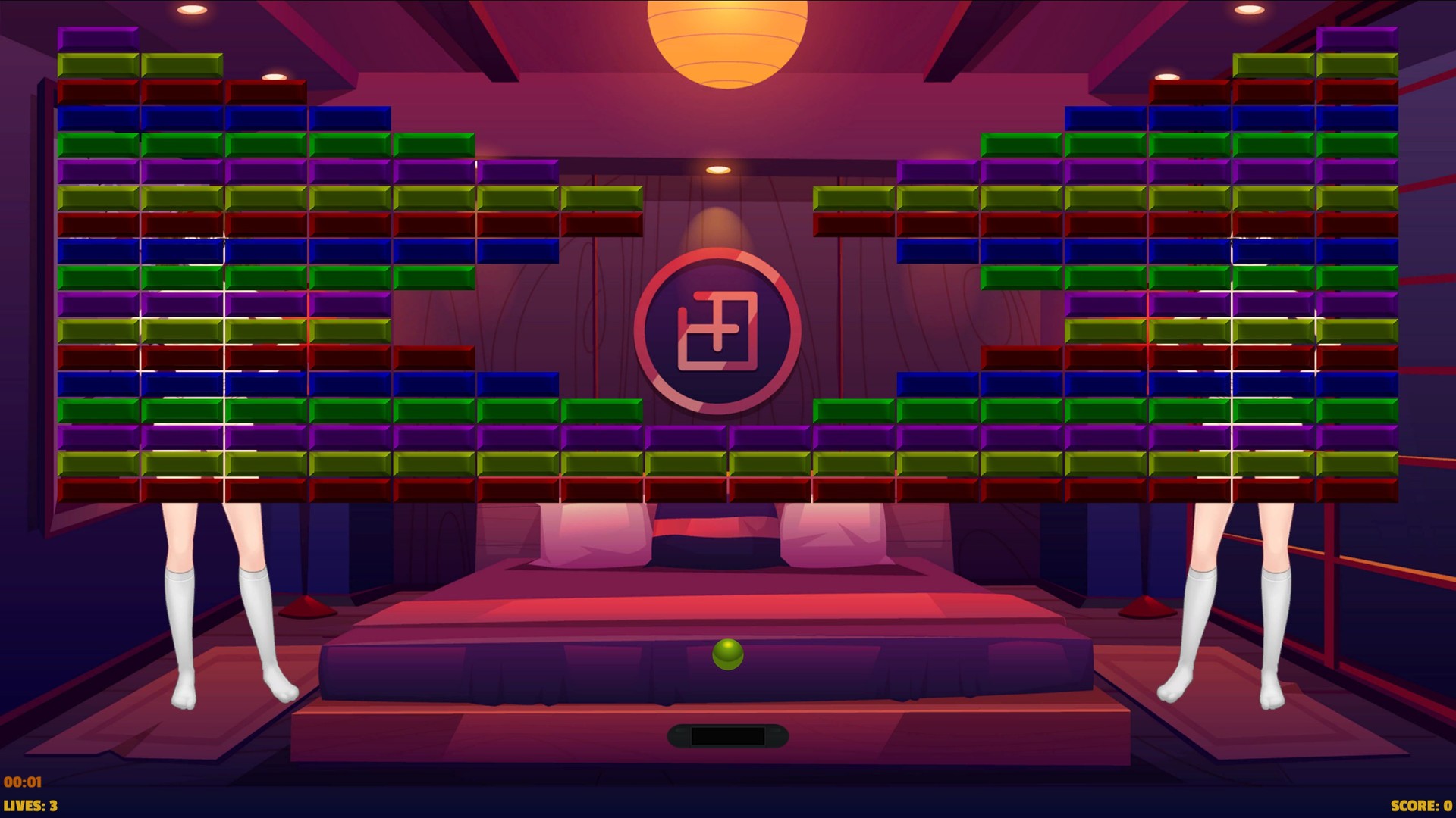 Hentai Brick Breaker screenshot 1