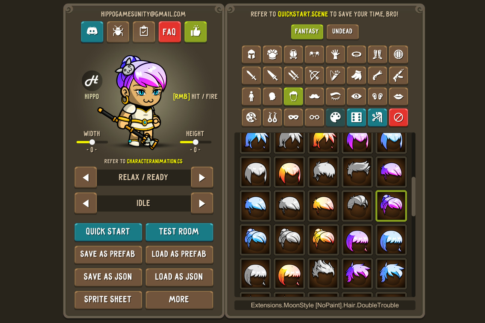 Fantasy Heroes: Character Editor & Sprite Sheet Maker screenshot 13