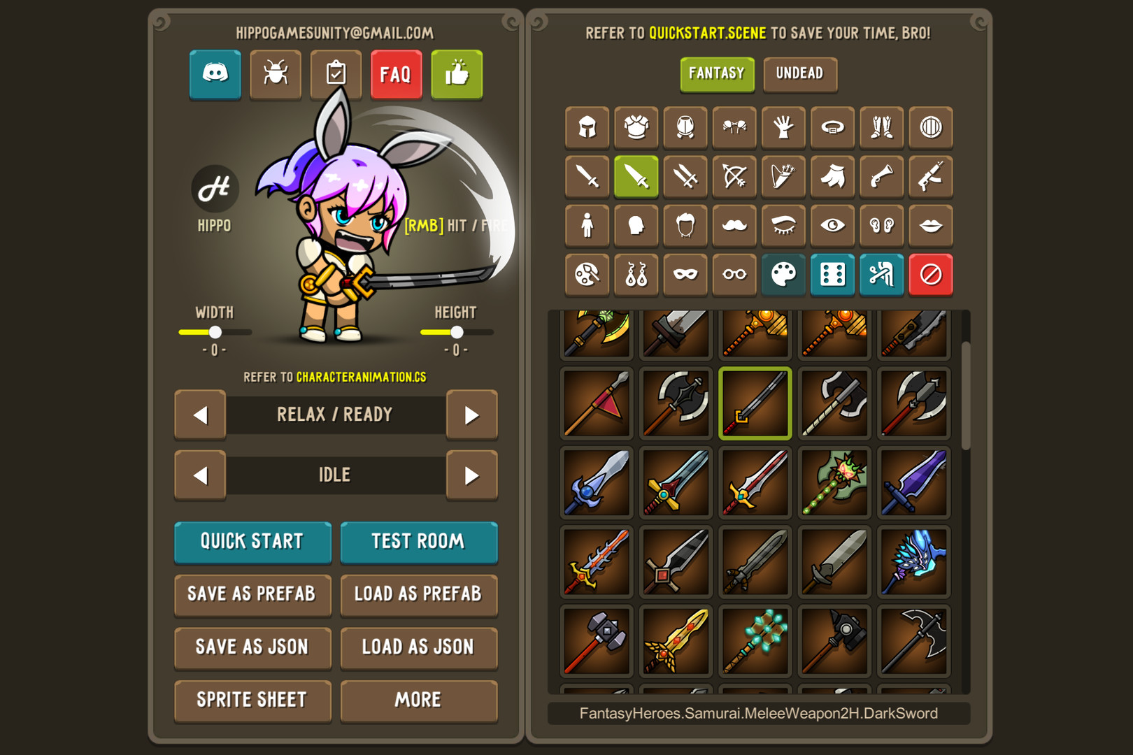 Fantasy Heroes: Character Editor & Sprite Sheet Maker screenshot 9