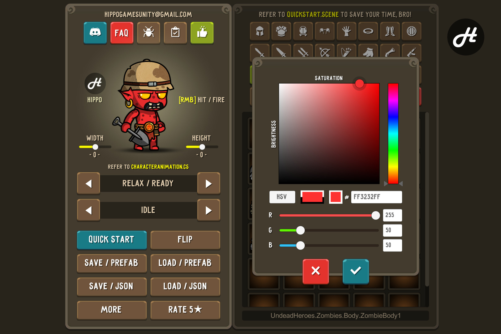 Fantasy Heroes: Character Editor & Sprite Sheet Maker screenshot 7