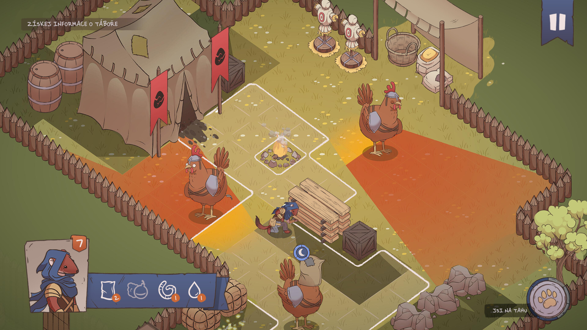 Chicken Empire: Weasel in Shadows screenshot 2