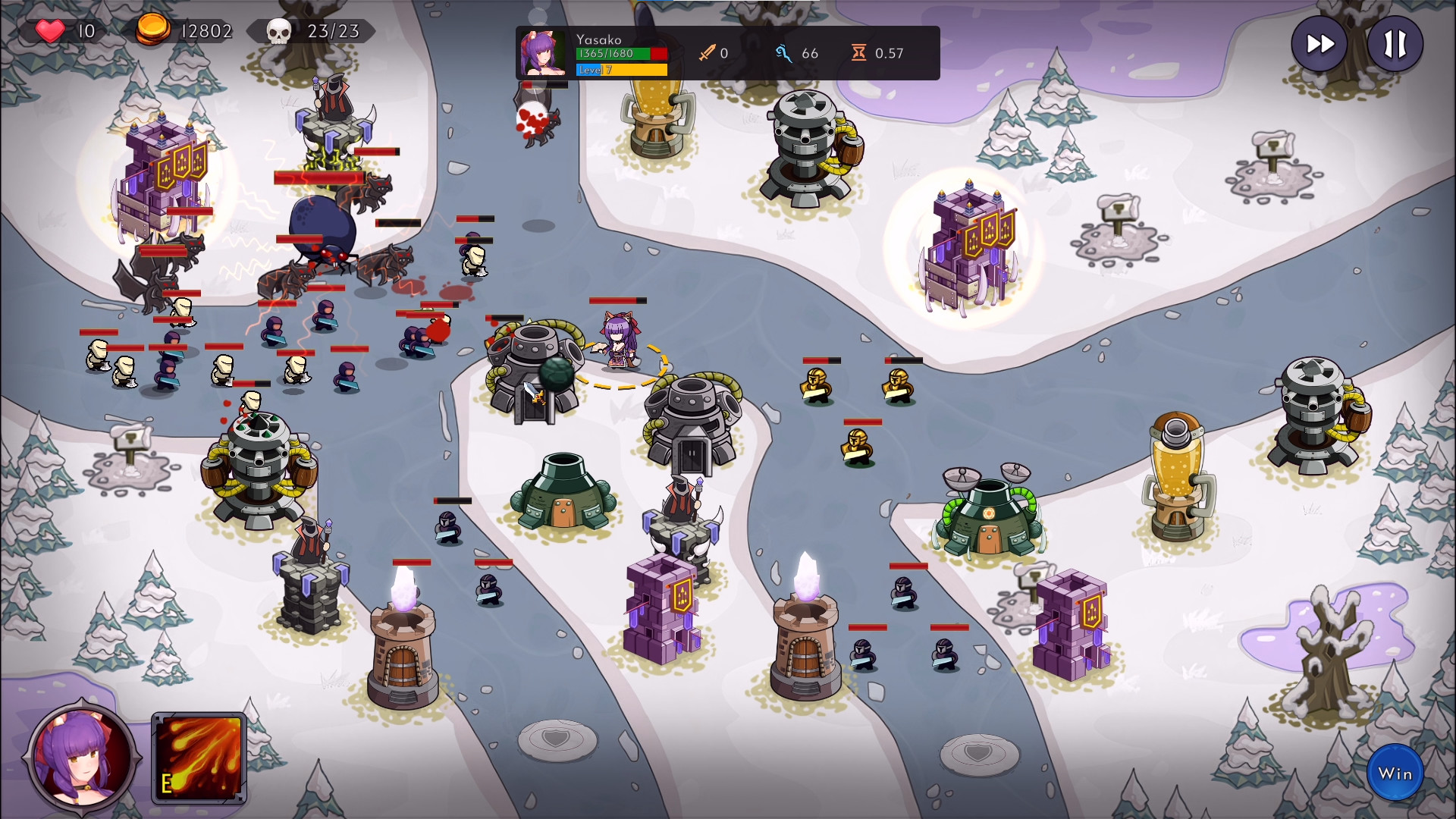 Beautiful Mystic Defenders screenshot 8