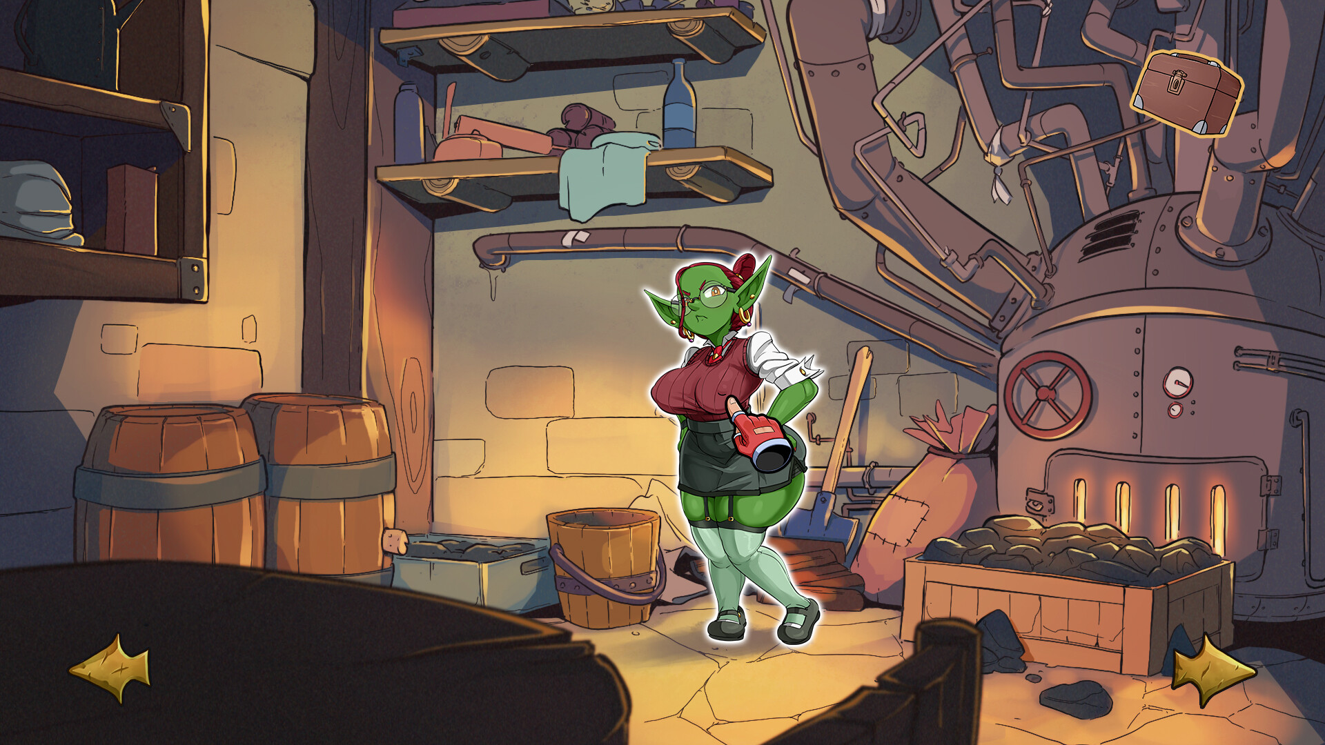 Short Night The Half Pint Lady screenshot 1