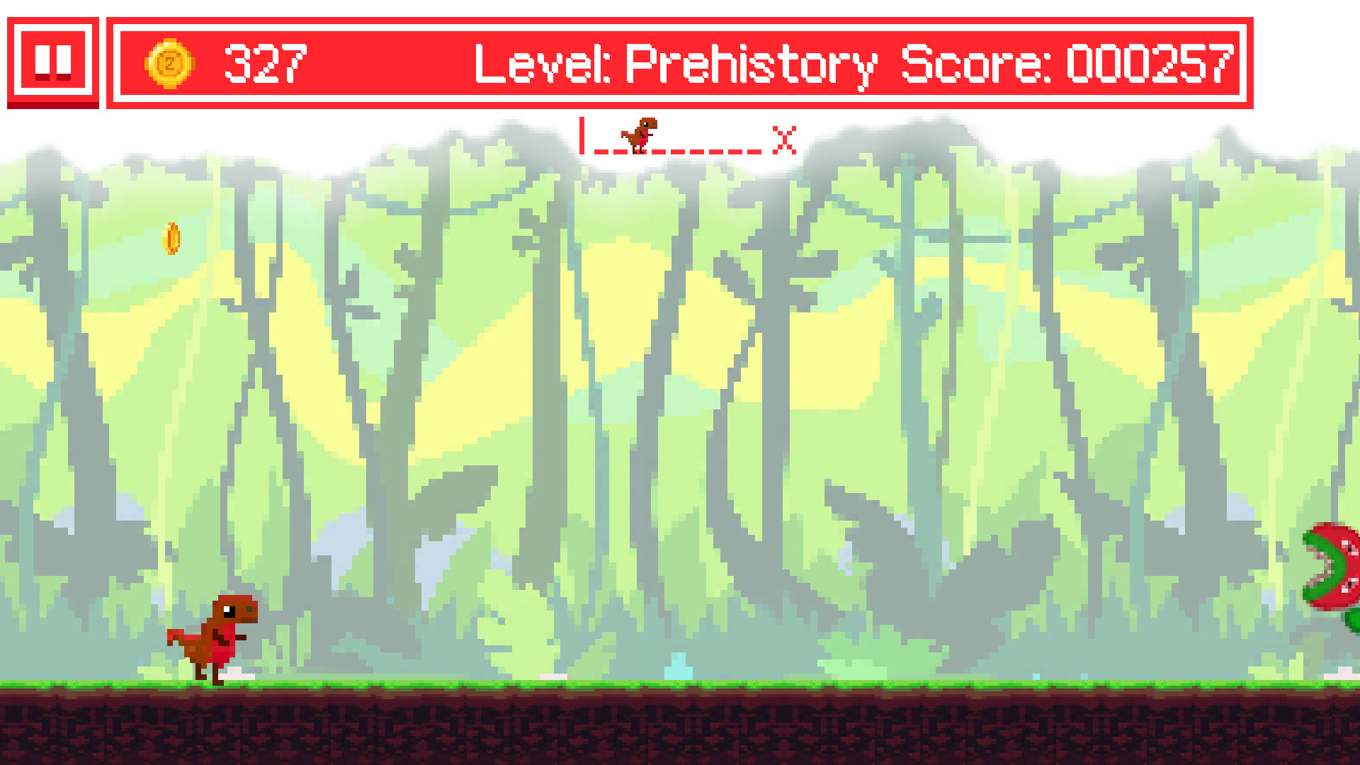 Ancient Dino Runner screenshot 1